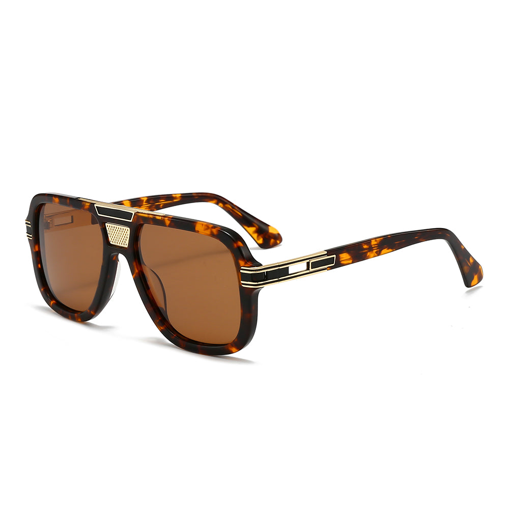 Dollger Stylish Aviator Acetate Sunglasses