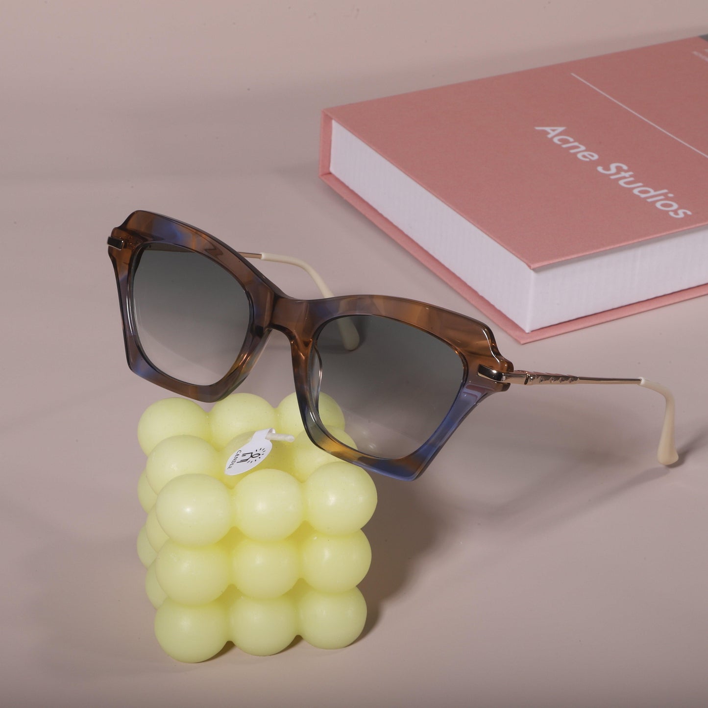 Rainbow Metal Frame Legs Sunglasses